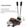 P40 2 Spool Hydraulic Directional Control Valve Cylinder